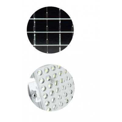 Zdalnie sterowany naświetlacz z panelem solarnym NOCTIS SOLARIS 50W IP65 czarny  (SLI029063CW)